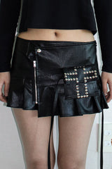 [MADE] Pleated Wrap Skirt 001