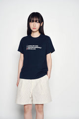 25SS STRIPE SET-UP LOOSE FIT SHORT PANTS IVORY