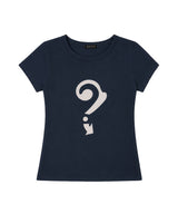 Symbol printing tee - navy