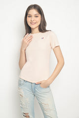 MON AKITA - Flo Women T-shirt Light Pink