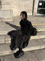  STRING LAYERED FLARE SKIRT