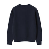 [Unisex] リザーブ2ウェイオーバーフィットジップニットカーディガン [ネイビー]