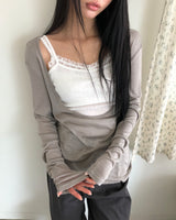 Olz Linen Long-Sleeve T-Shirt