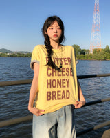 タイトルレタリング半袖Tシャツ