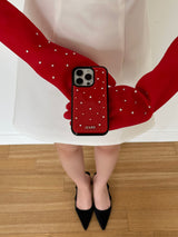 cubic stud case (red)