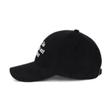 TMV Lettering Ball Cap / Twill Black
