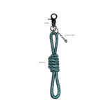 rope keyring (green)