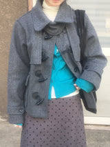 dot corduroy skirt