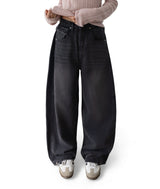 (Unisex) リッピーディープサンドフォルデッドオイルコーテッドデニム