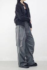 Nella Suede Zip-Up Jacket