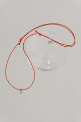 Drop necklace [red]