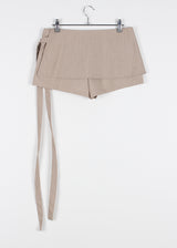 STRIPE WRAP SHORTS