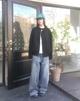 [MADE] Rabat Hem Snap Wide Denim Pants