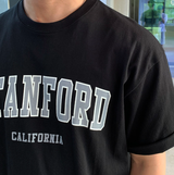 Urban Stanford Lettering Over Short Sleeve
