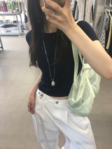Mori Mesh Shoulder Bag (2color)