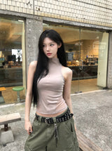 ジップアップノースリーブ