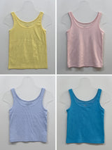 Rainbow Daily Ribbed Sleeveless Top