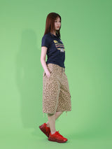 パターンカーゴハーフパンツ (LEOPARD)