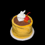 【MADE】whipped cream pudding (tissue case)