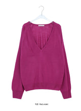 Legro Over Fit Deep V-Neck Knit