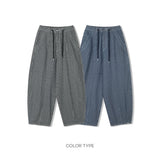 Grain stripe denim pants -2C