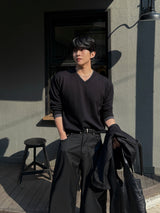 Fitz layered vneck