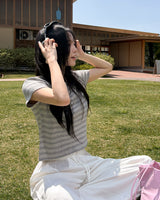 Mekene stripe T‑shirt