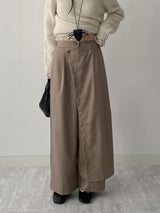 Wrap Banding Wide Slacks