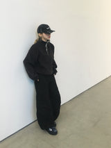 シュガーソフトフリースハーフジップアップ(3c)