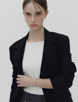 26SS★ [Premium Plating] Precise AB Double Cuff Bangle S