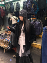 Moi Button Mix Beanie (2c)