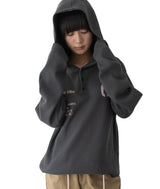 (unisex) Notz Henley Neck Hoodie
