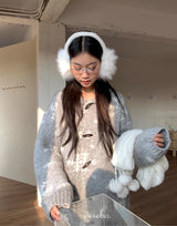 Cabin Toggle Oversized Fit Knit Cardigan