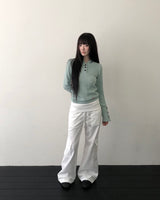 ルシアン フォールディング ブーツカット カーゴ パンツ