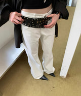 button strap belt