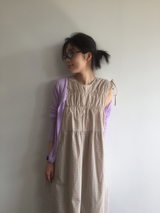 YWDシャーリングドレス (3color)