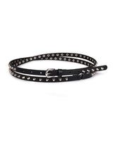 a two-line cross stud belt