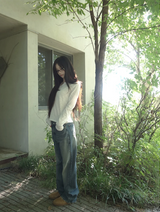 cube denim pants