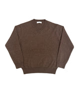 ソフトVネックニット (M, L / 4 Colors)