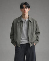 (UNISEX) Softening Work Dyeing Jacket