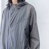 Mist Sheer Crinkle Windbreaker