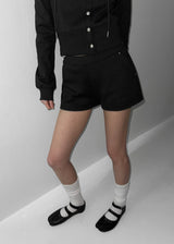 [MADE] Plain Cotton Rivet Shorts