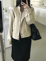 Luca Washed Cotton Jacket (2 colors)