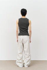 Mile Pigment Henley Sleeveless (4color)