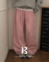 [ORIGINAL] ROSE Pintuck Cotton Pants