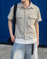 Morin Double Crop Check Shirt