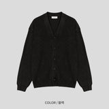 LMN フリックアッシェピグメントカーディガン (5 colors)