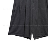 Lux stripe bermuda slacks