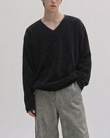 (UNISEX) ブリン V-ネックニット 26SS-012