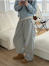 [Brushed Fleece] Overfit Sweat Pants (7colors)